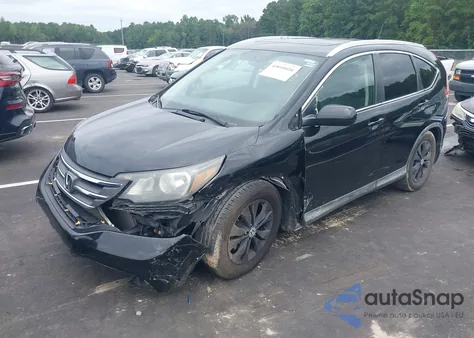 2013 Honda Cr-V Ex-L z USA, uszkodzony, nr VIN 2HKRM3H72DH521227